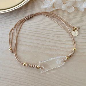 Puerto Rico Map Adjustable Bracelet (new in packaging)